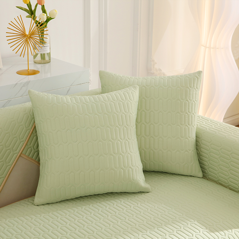 ソファーカバー 波模様キルティング加工おしゃれソファーカバー