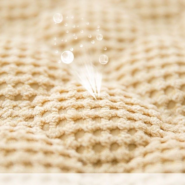 ソファーカバー 幾何学模様キルティング風三人掛けソファーカバー