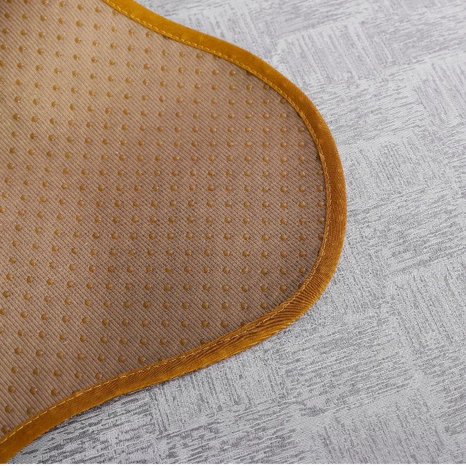 ソファーカバー 金縁装飾波型裾ライン高級ソファーカバー2人掛け