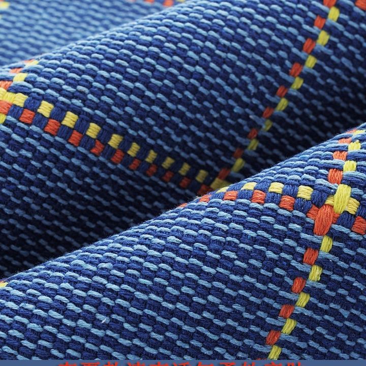 ソファーカバー 格子柄レース縁取り三人掛けソファーカバー