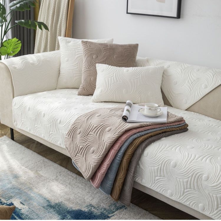 ソファーカバー 高級感溢れる立体織り模様の上質ソファーカバー