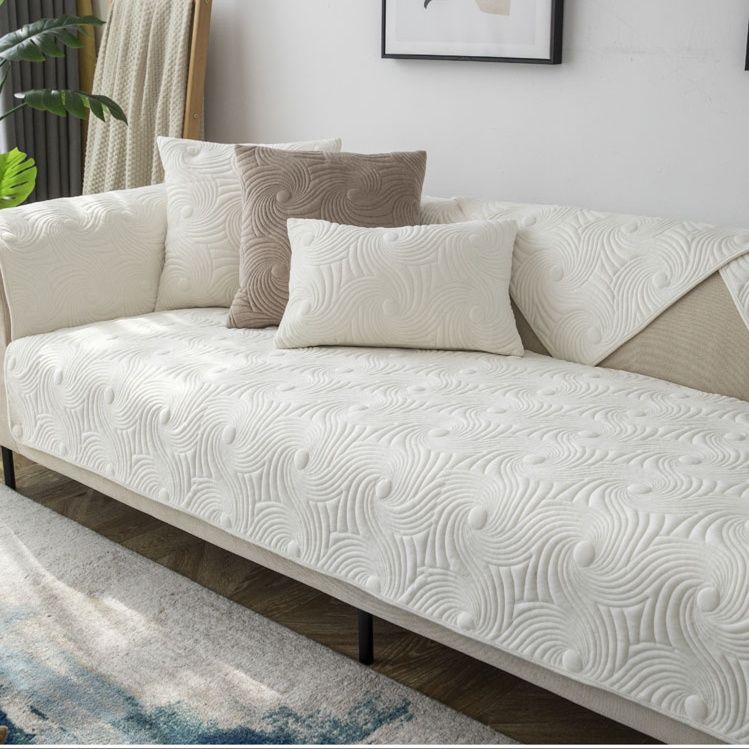 ソファーカバー 高級感溢れる立体織り模様の上質ソファーカバー