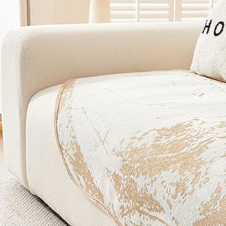 ソファーカバー 北欧風雲柄ジャガード織りソファーカバー