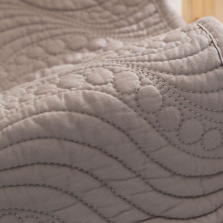 ソファーカバー 波模様キルティング加工二人掛け専用保護カバー