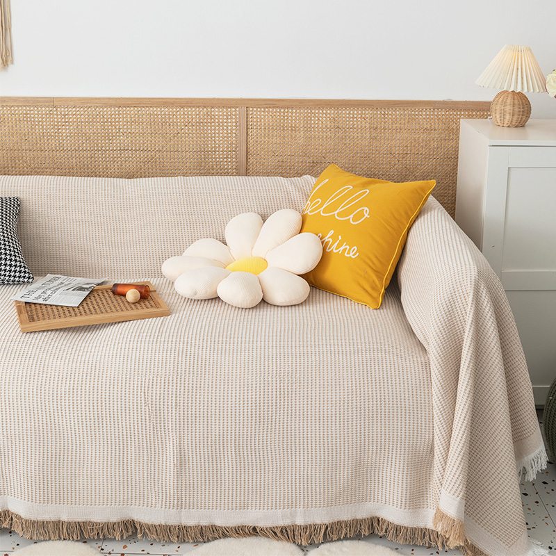 ソファーカバー 北欧風織りデザインマルチ機能ソファーカバー