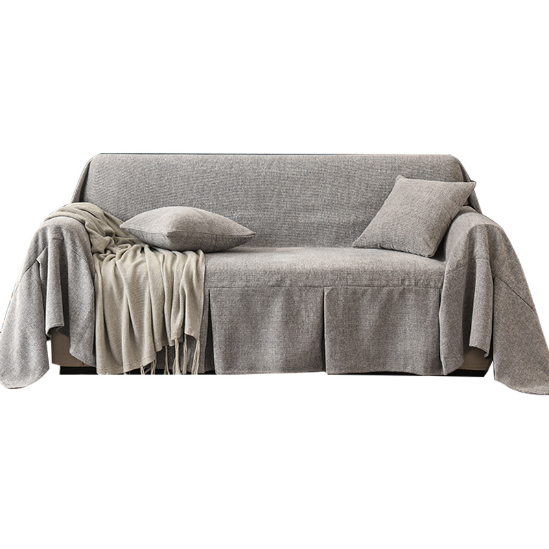 ソファーカバー 北欧風織り模様マルチカバーソファーカバー