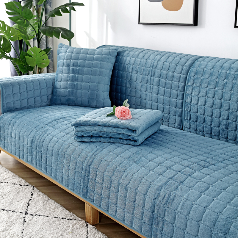 ソファーカバー 厚手キルティング加工ソファーカバー2人掛け用