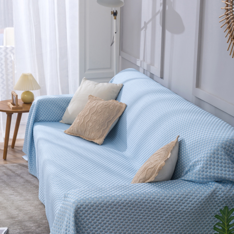 ソファーカバー 北欧風ワッフル織り全面覆いマルチソファーカバー