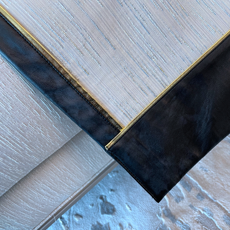 ソファーカバー 高級感溢れる金縁パイピング仕上げソファーカバー