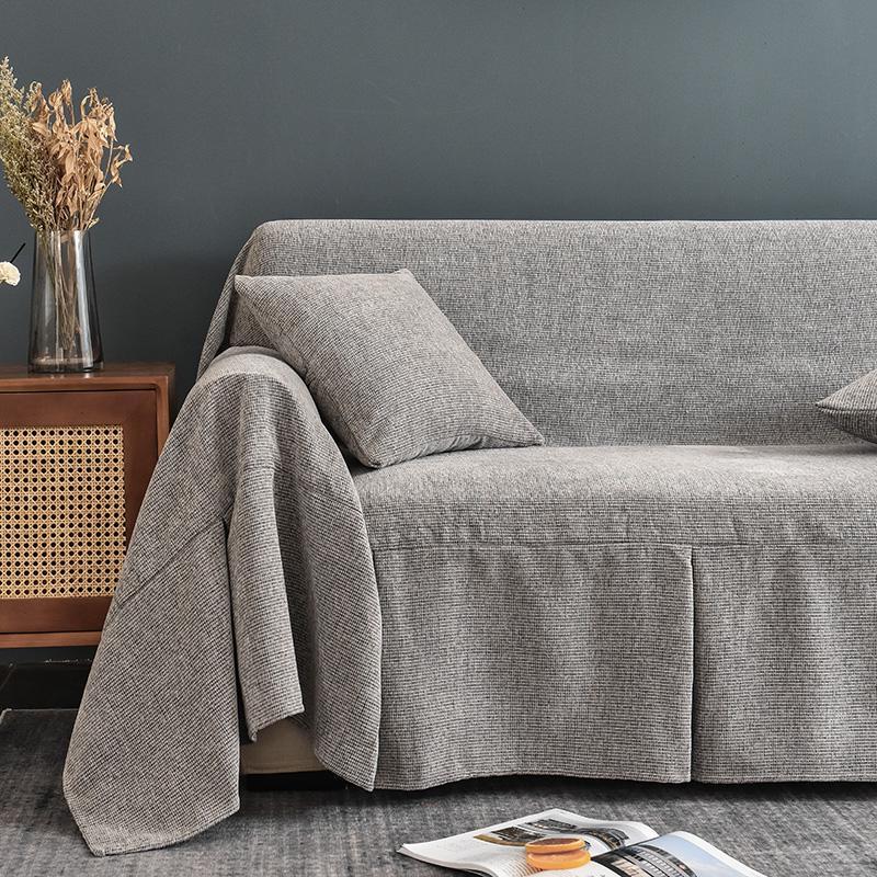 ソファーカバー 北欧風織り模様マルチカバーソファーカバー