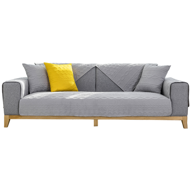 ソファーカバー キルティング模様付き座面保護ソファーカバー