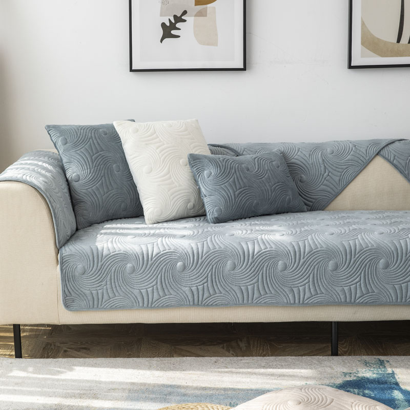 ソファーカバー 高級感溢れる立体織り模様の上質ソファーカバー