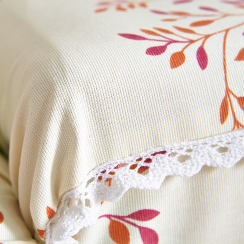 ソファーカバー 花と葉のボタニカル柄伸縮フィット式ソファーカバー