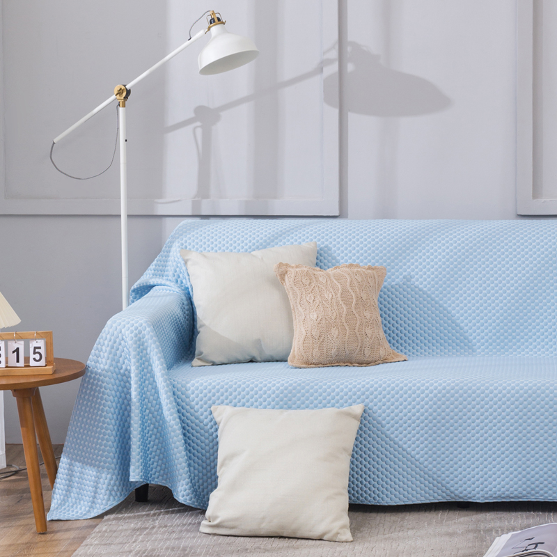 ソファーカバー 北欧風ワッフル織り全面覆いマルチソファーカバー