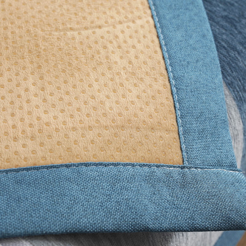 ソファーカバー 幾何学柄ストライプ模様2人掛け用保護カバー