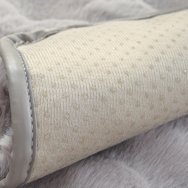 ソファーカバー ふわふわ毛足の長いファー素材ソファーカバー