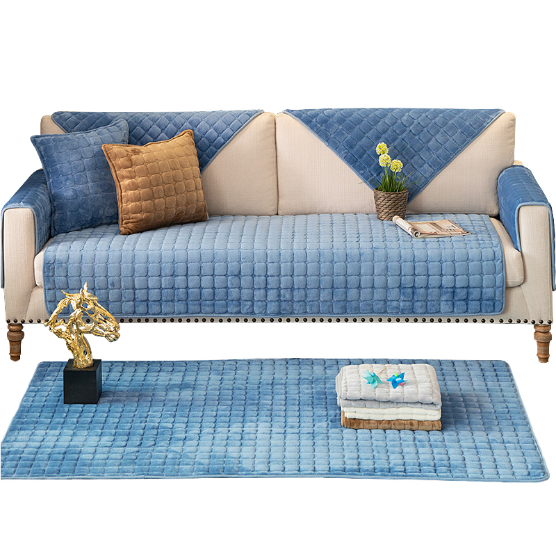 ソファーカバー 高級感あふれるキルティング縫製ソファーカバー