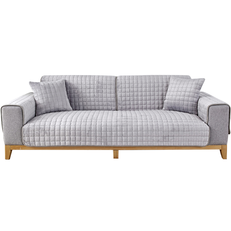 ソファーカバー 厚手キルティング加工ソファーカバー2人掛け用