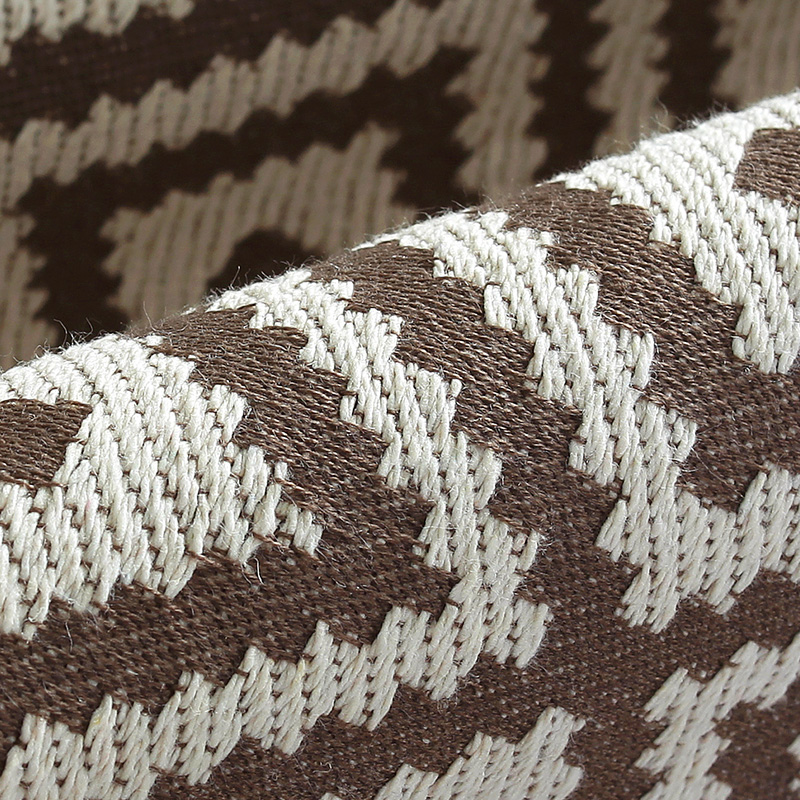 ソファーカバー 幾何学模様とストライプの北欧風ソファーカバー