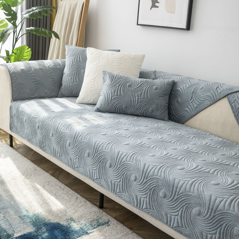 ソファーカバー 高級感溢れる立体織り模様の上質ソファーカバー