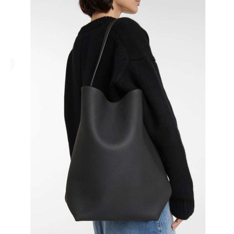 レザーバッグ シンプルトートバッグ