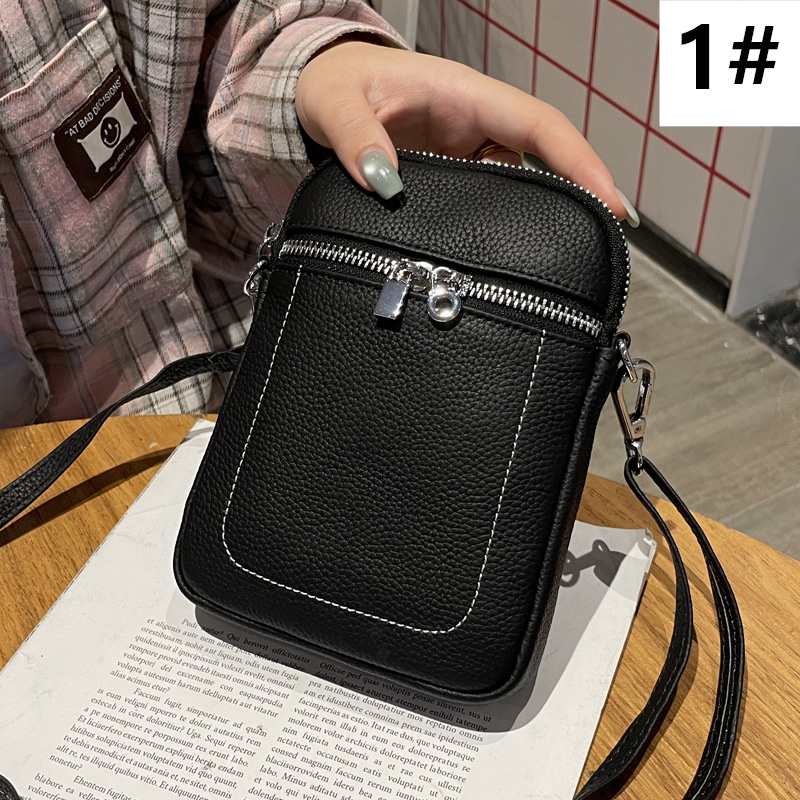 革バッグレディース 牛本革ミニショルダーバッグ 財布機能付き斜めがけバッグ 女性用