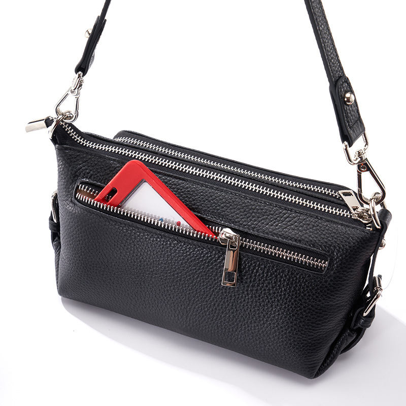 革バッグレディース 上品な牛本革ハンドバッグ 多機能仕分け レディース