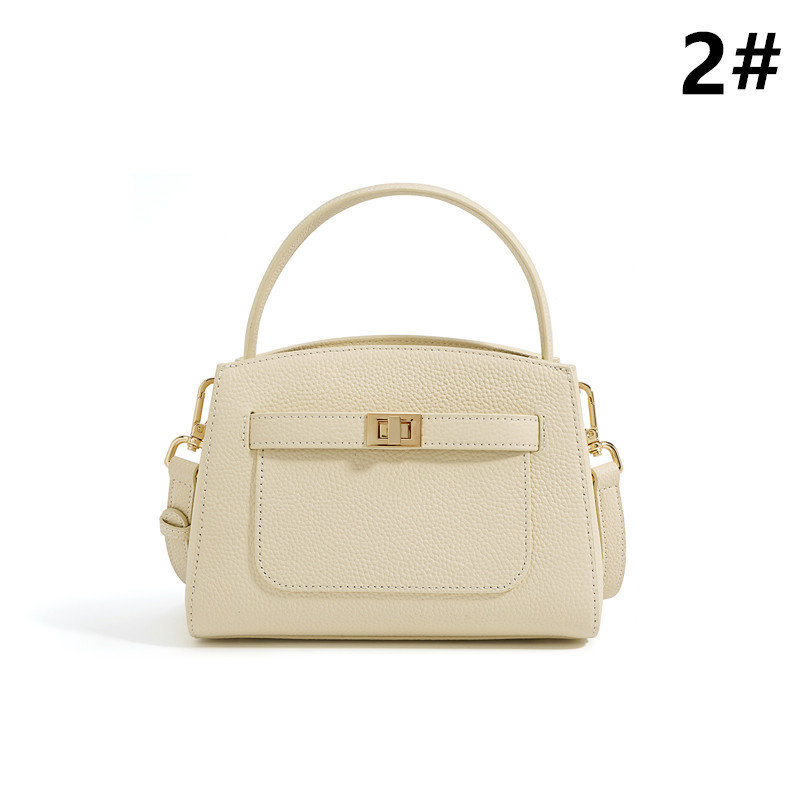 革バッグレディース 本革上品ハンドバッグ 大人女性のための洗練された小型バッグ