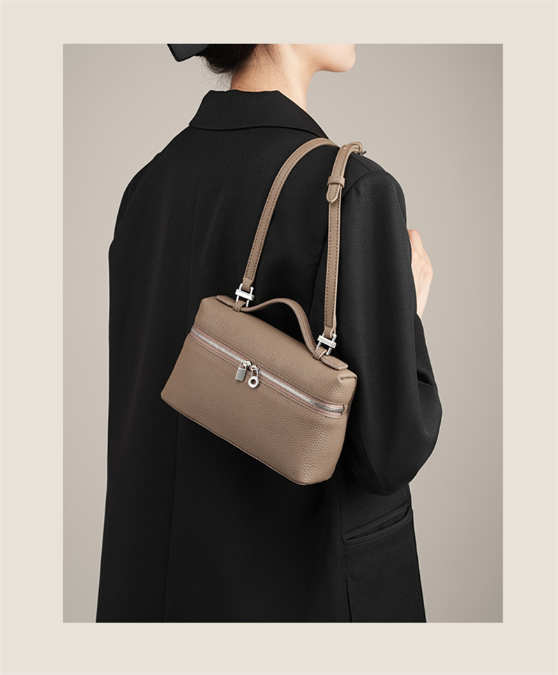 革バッグレディース 上品ハンドバッグ 斜めがけ 肩掛け 財布機能付き