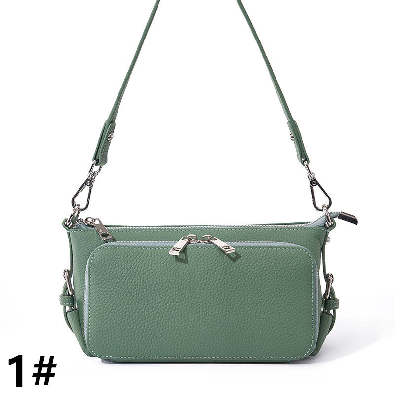 革バッグレディース 上品な牛本革ハンドバッグ 多機能仕分け レディース