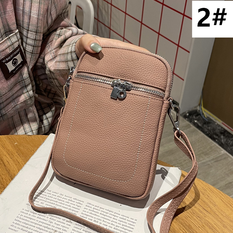 革バッグレディース 牛本革ミニショルダーバッグ 財布機能付き斜めがけバッグ 女性用