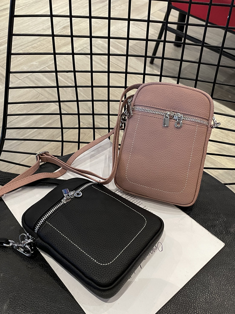 革バッグレディース 牛本革ミニショルダーバッグ 財布機能付き斜めがけバッグ 女性用