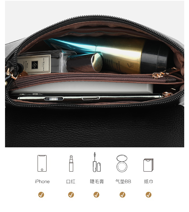 革バッグレディース 封筒型本革フラップハンドバッグ