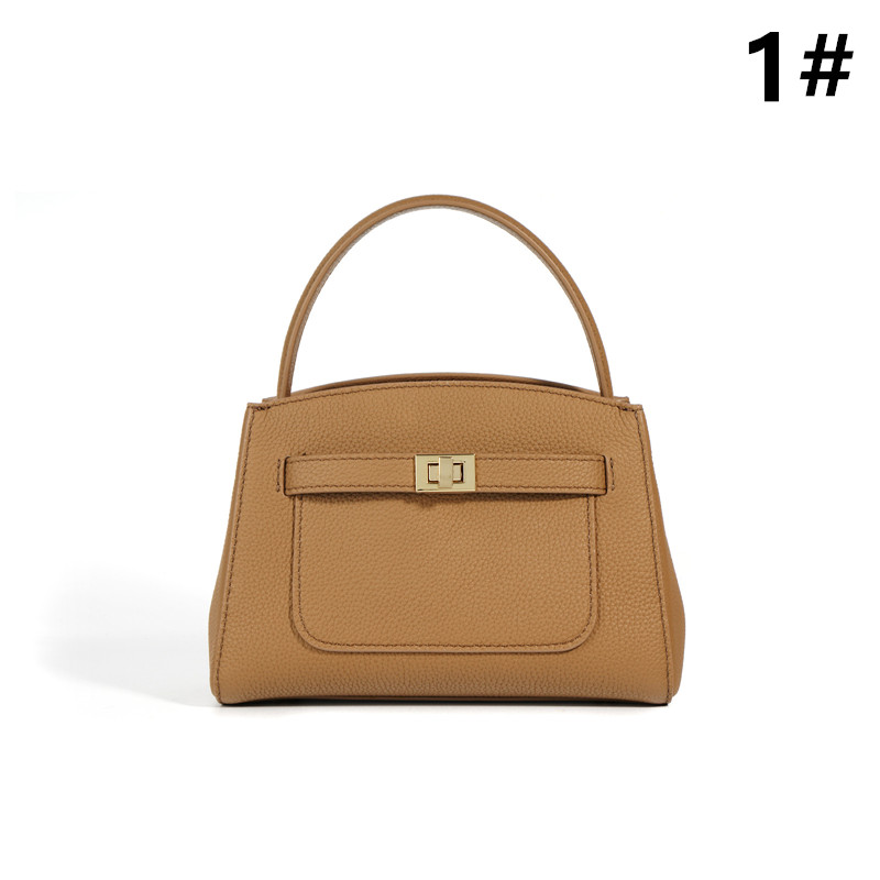 革バッグレディース 本革上品ハンドバッグ 大人女性のための洗練された小型バッグ