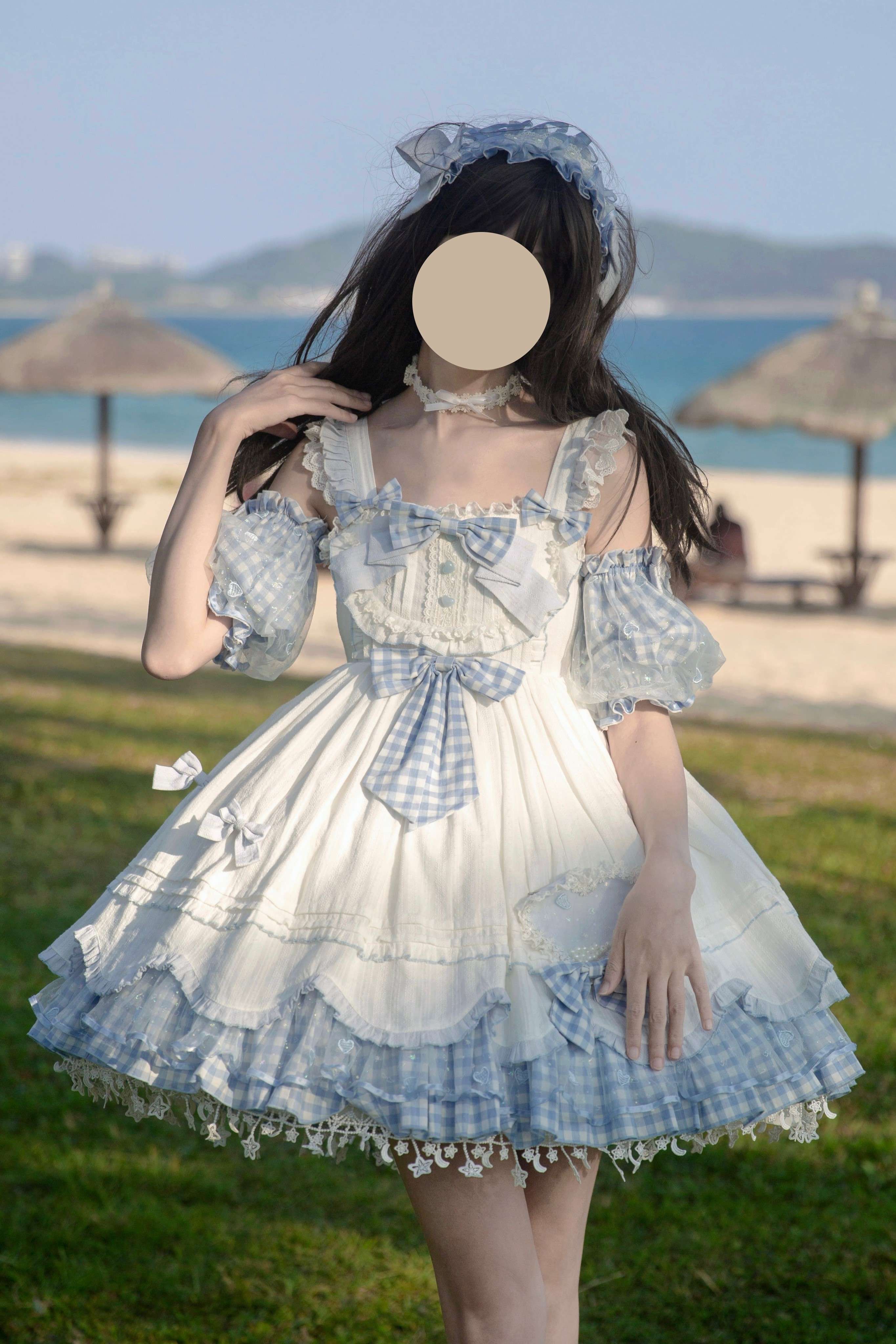 ロリータファッション うさぎの夢見るお姫様ドレス
