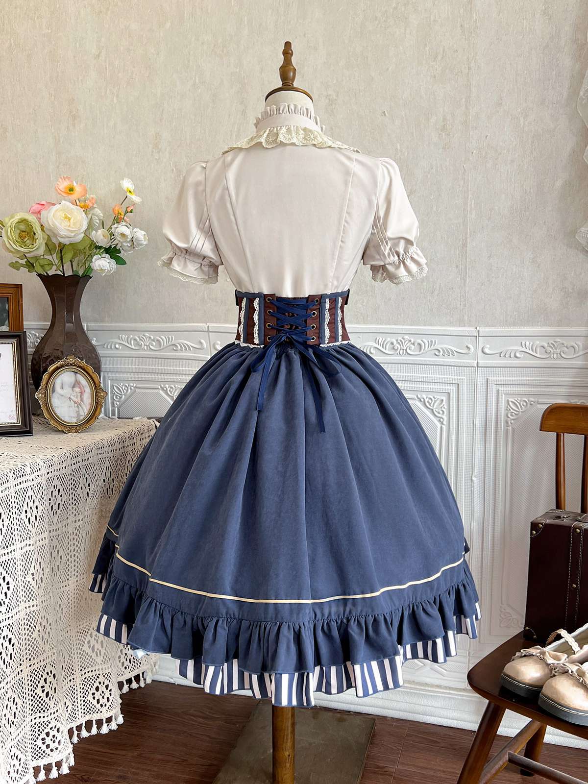 ロリータファッション 時計仕掛けの騎士姫ドレス