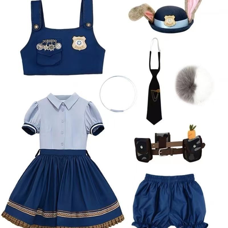 ロリータファッション 海軍士官風セーラーカラー軍服ワンピース