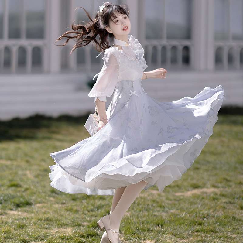 ロリータファッション 優雅な姫君のティータイムドレス