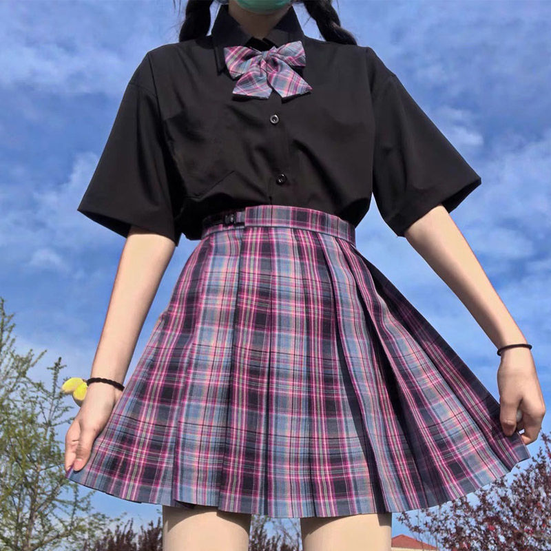 【甘ロリータ】制服風 リボンネクタイ付き ロリータファッション