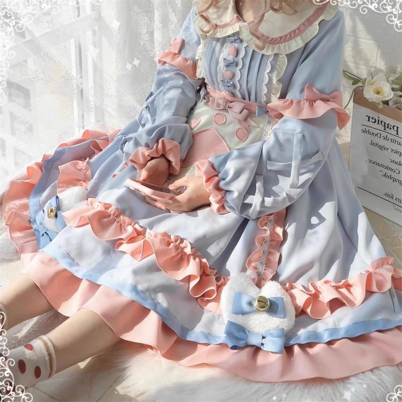 ロリータファッション 姫様のティーパーティー ワンピース