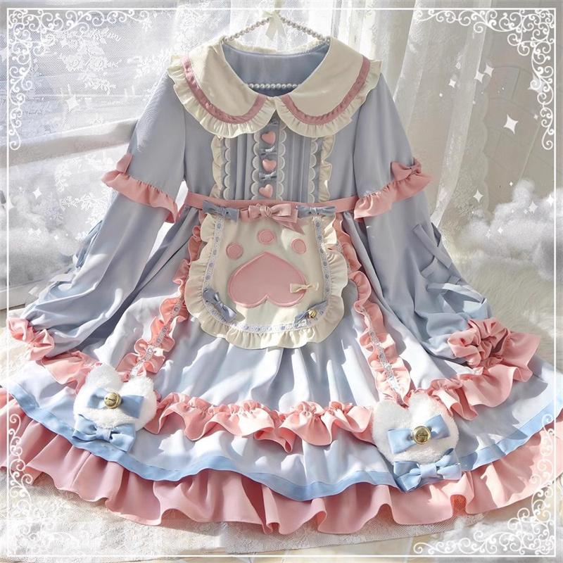 ロリータファッション 姫様のティーパーティー ワンピース