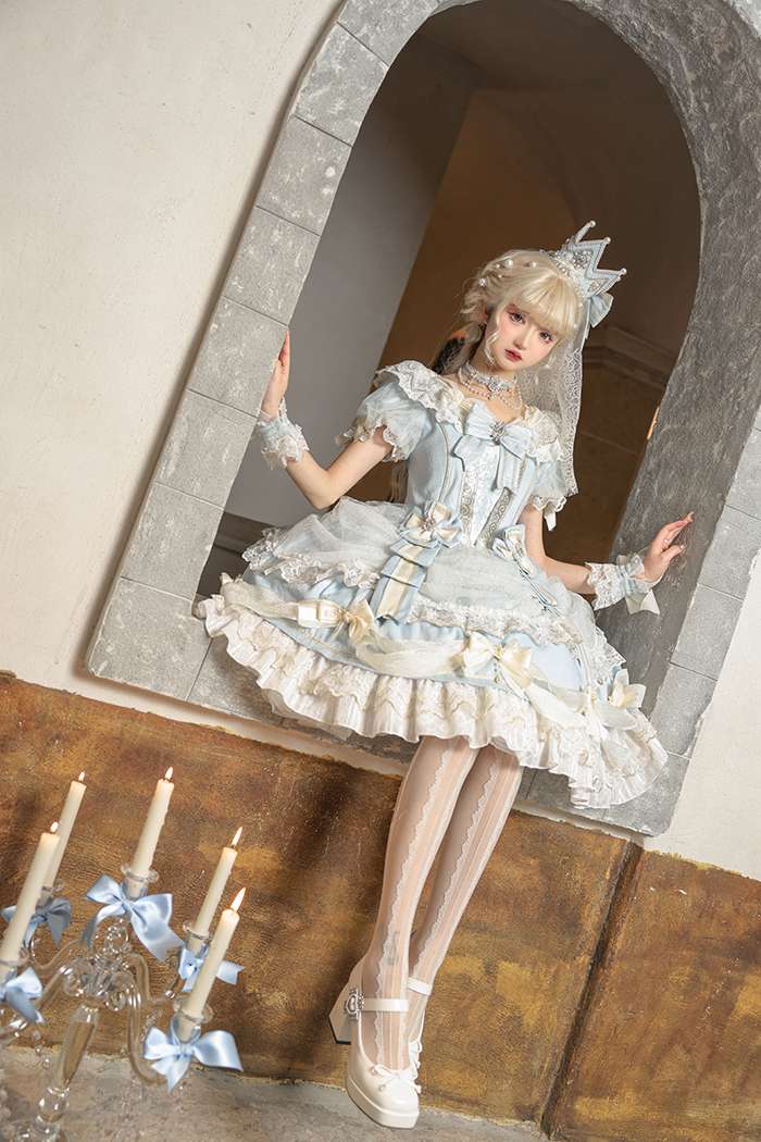 ロリータファッション 星空の舞踏会ドレス ~姫様の優雅な午後~