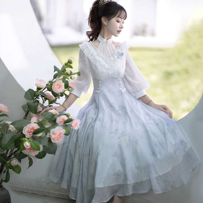 ロリータファッション 優雅な姫君のティータイムドレス