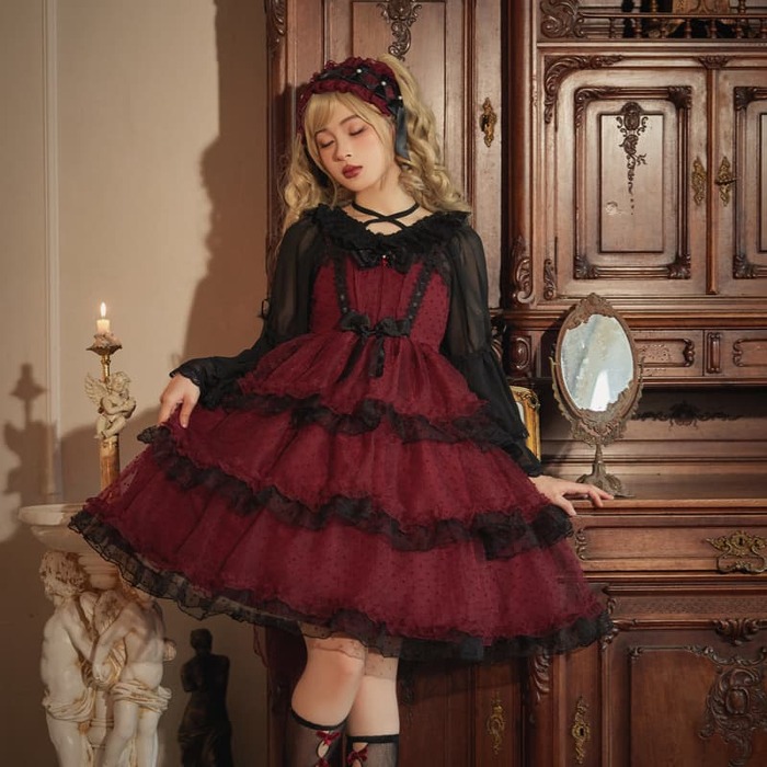 ロリータファッション 【クラシカルロリータ】ークナイトハロウィン