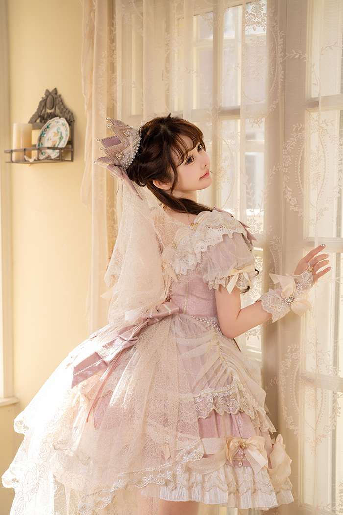 ロリータファッション 星空の舞踏会ドレス ~姫様の優雅な午後~