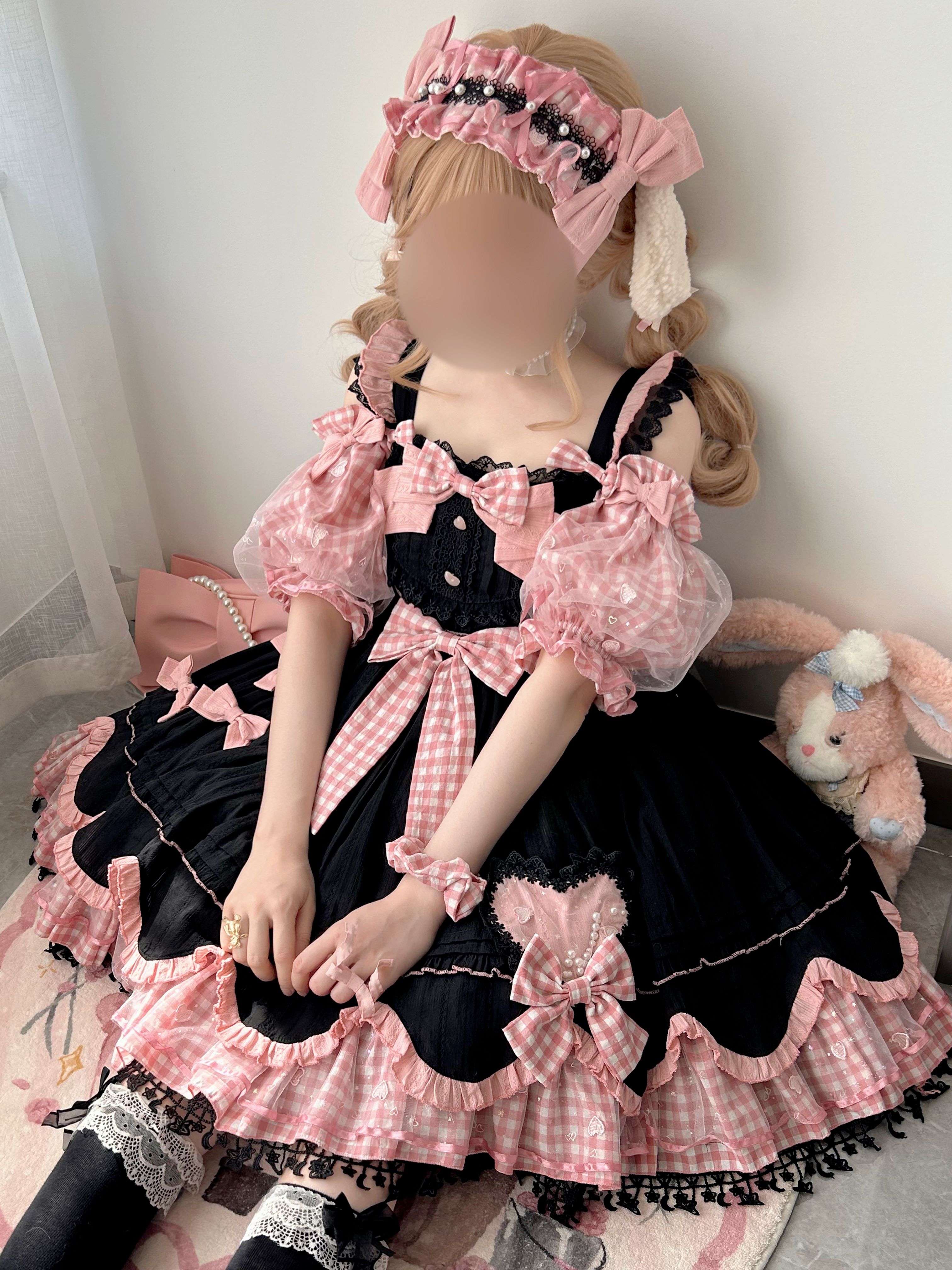 ロリータファッション うさぎの夢見るお姫様ドレス