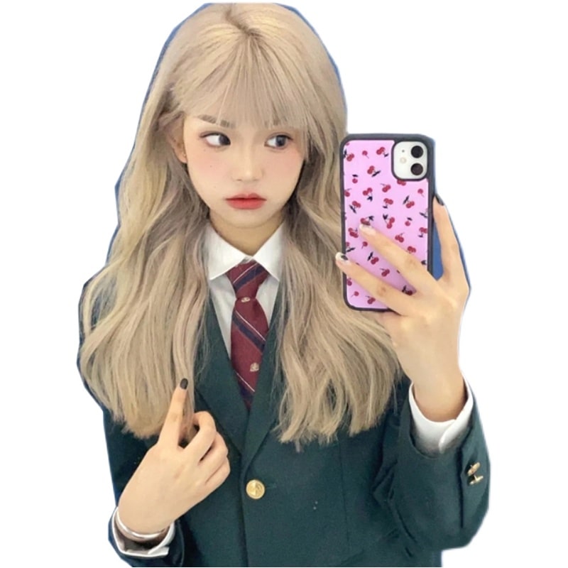 【甘ロリータ】日系ロングカールヘアスタイル ロリータファッション