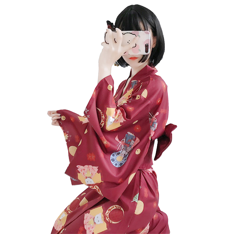 ロリータファッション【和風ロリータ】着物ドレス