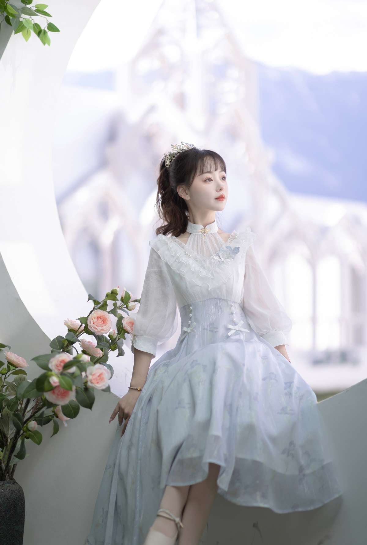 ロリータファッション 優雅な姫君のティータイムドレス
