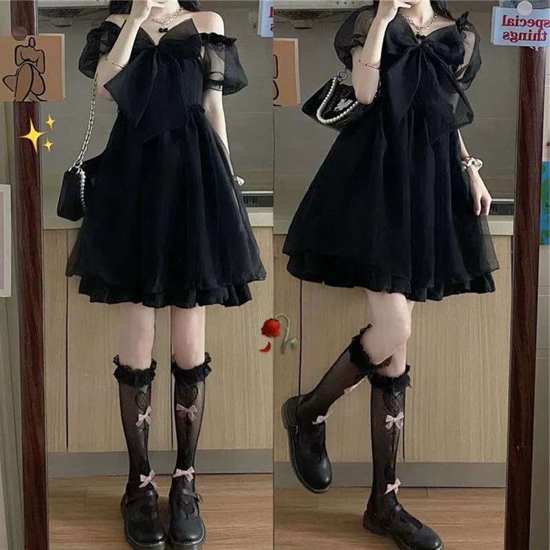 ロリータファッション 妖精のような純白ドレス